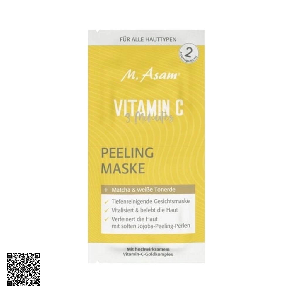 Mặt Nạ Tẩy Tế Bào Chết 3 Phút Vitamin C M. Asam Vitamin C 3 Minutes Exfoliating Mask 150ml
