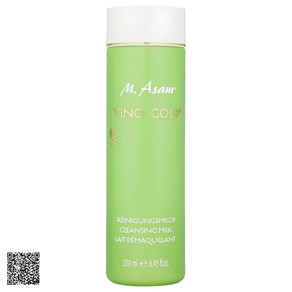 Sữa Rửa Mặt Không Tạo Bọt Chống Oxy Hoá M. Asam Vino Gold Balancing Cleanser 250ml