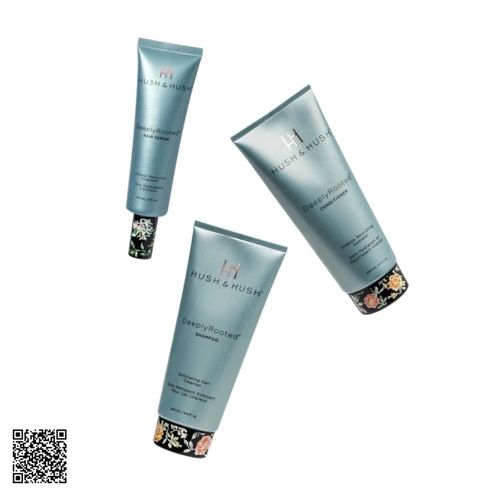 Bộ Hush & Hush DeeplyRooted Trio Từ Mỹ 3 Món