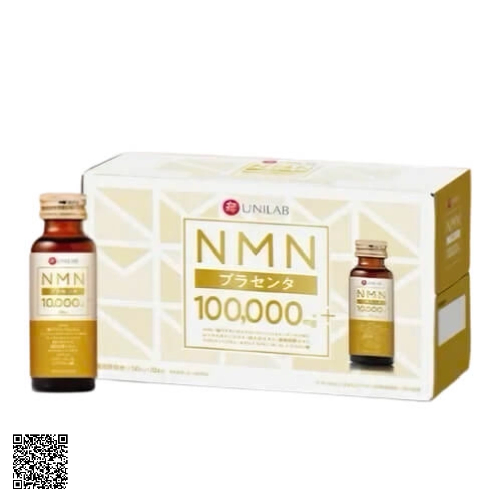Nước Uống NMN UNILAB 100,000mg Từ Nhật Bản 10 Chai