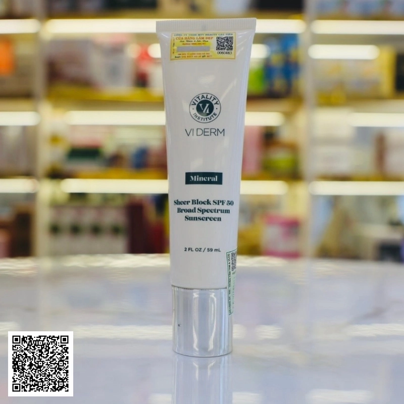 Kem Chống Nắng Phổ Rộng SPF 50 VI Derm SPF 50 Daily UV Defense Broad Spectrum Sunscreen Từ Mỹ 59ml