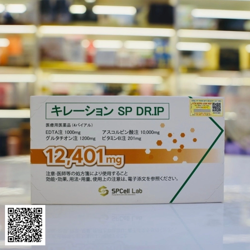 Spcell Lab SP DR.IP 12,401mg Truyền Thải Độc Trắng Da Nhật Bản