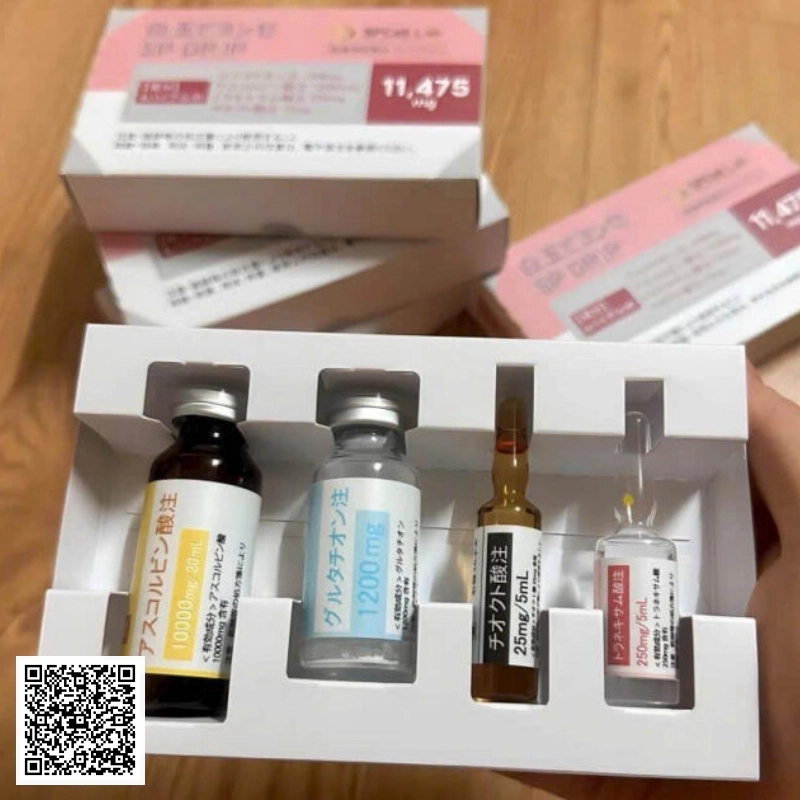 Truyền Trắng Da Thải  Độc  SPCELL LAB SP DR.IP Nhật Bản Set 01 Lần Truyền