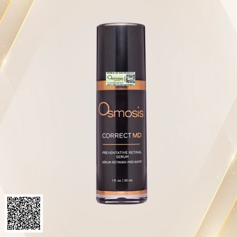 Serum Làm Săn Chắc Và Trẻ Hóa Da MD Osmosis Correct MD Preventative Retinal Serum Từ Mỹ 30ml