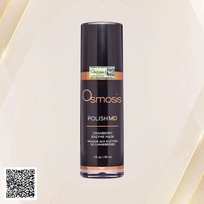 Mặt Nạ Enzyme Tẩy Tế Bào Chết MD Osmosis Polish MD Cranberry Enzyme Mask Từ Mỹ 30ml