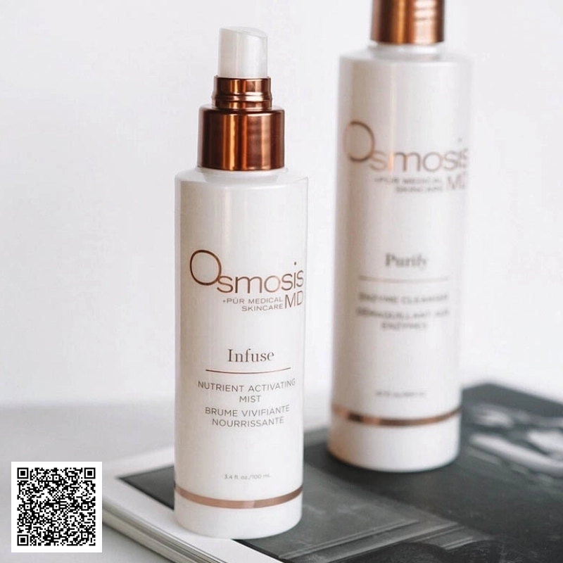 Xịt Khoáng Nuôi Dưỡng Và Thanh Lọc Da Osmosis Infuse Nutrient Activating Mist Từ Hoa Kỳ 100ml