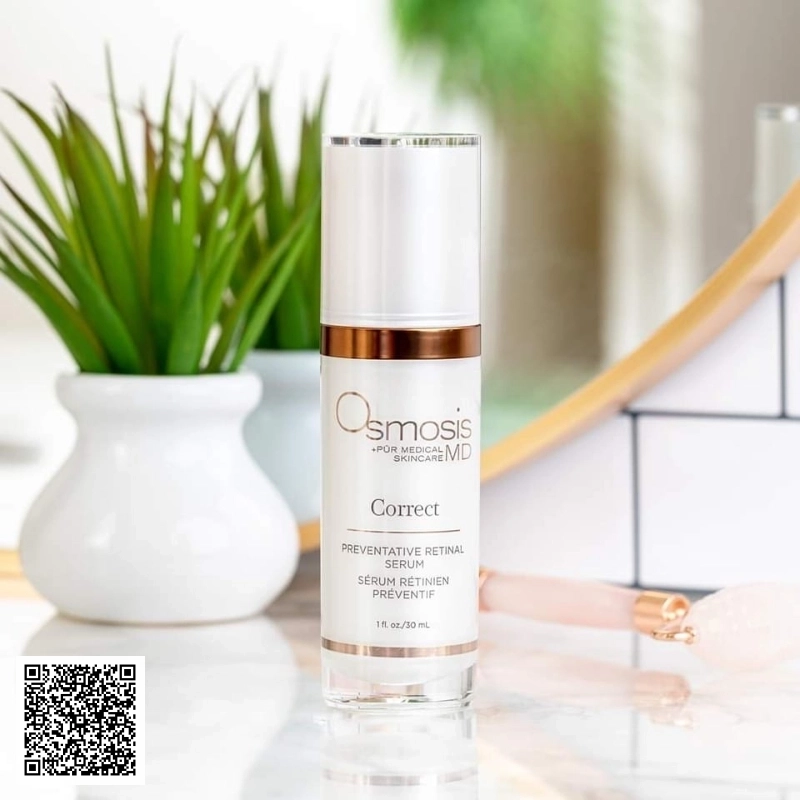 Serum Làm Săn Chắc Và Trẻ Hóa Da Osmosis Correct PrevenTative Retinal Serum Từ Hoa Kỳ 30ml