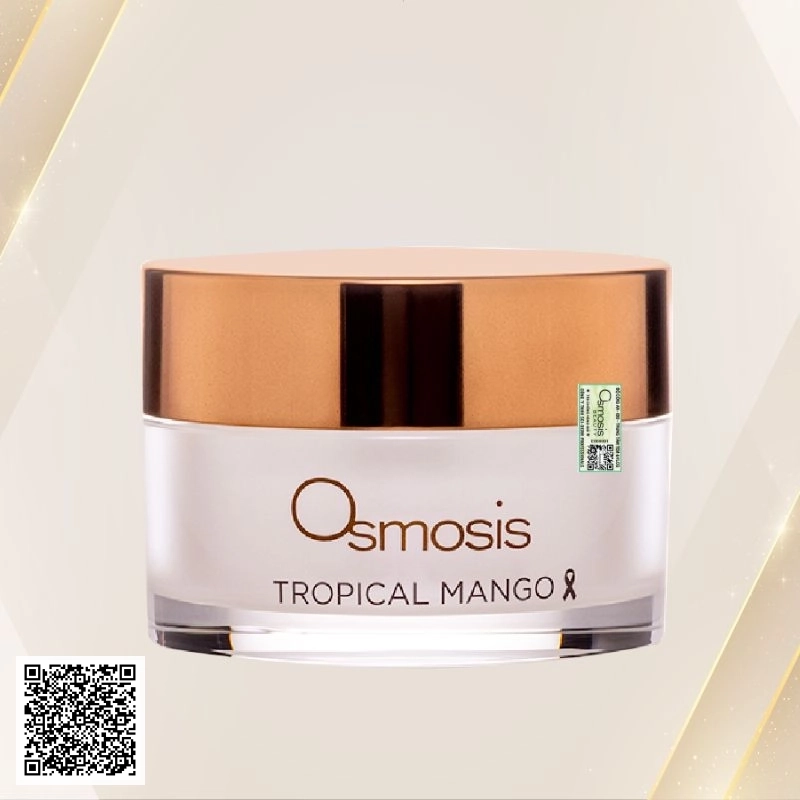 Mặt Nạ Củng Cố Hàng Rào Bảo Vệ Da Chiết Xuất Xoài Osmosis Tropical Mango Barrier Repair Mask Từ Mỹ 30ml