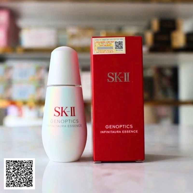 SK-II Genoptics Infinit Aura Essence Serum Tinh Chất Dưỡng Trắng Da Nhật Bản 50ml