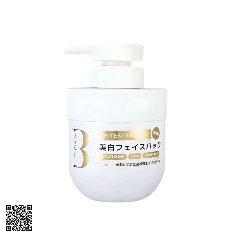 Ủ Trắng B’Haku Whitening Pack Nhật Bản 360ml