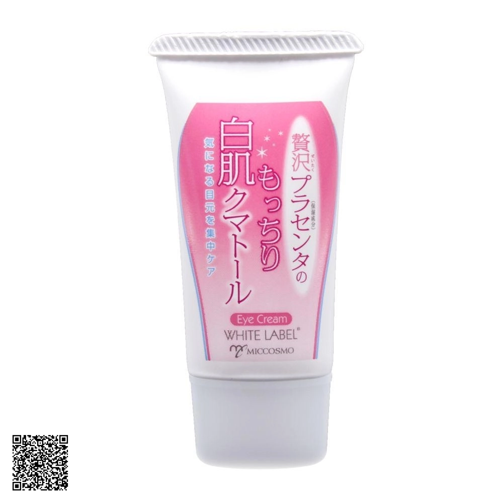 Kem Dưỡng Mắt Miccosmo White Label Premium Placenta Eye Cream từ Nhật Bản 30g