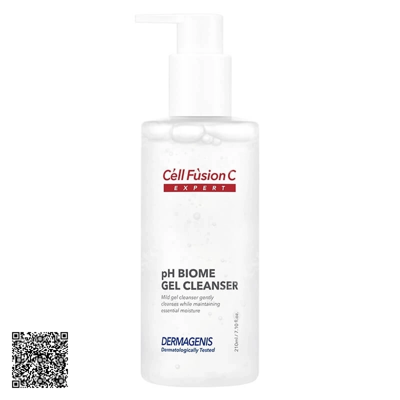 Gel Rửa Mặt Làm Dịu & Tăng Cường Hàng Rào Bảo Vệ Da Cell Fusion C Expert Dermagenis pH Biome Gel Cleanser từ Hàn Quốc 210ml