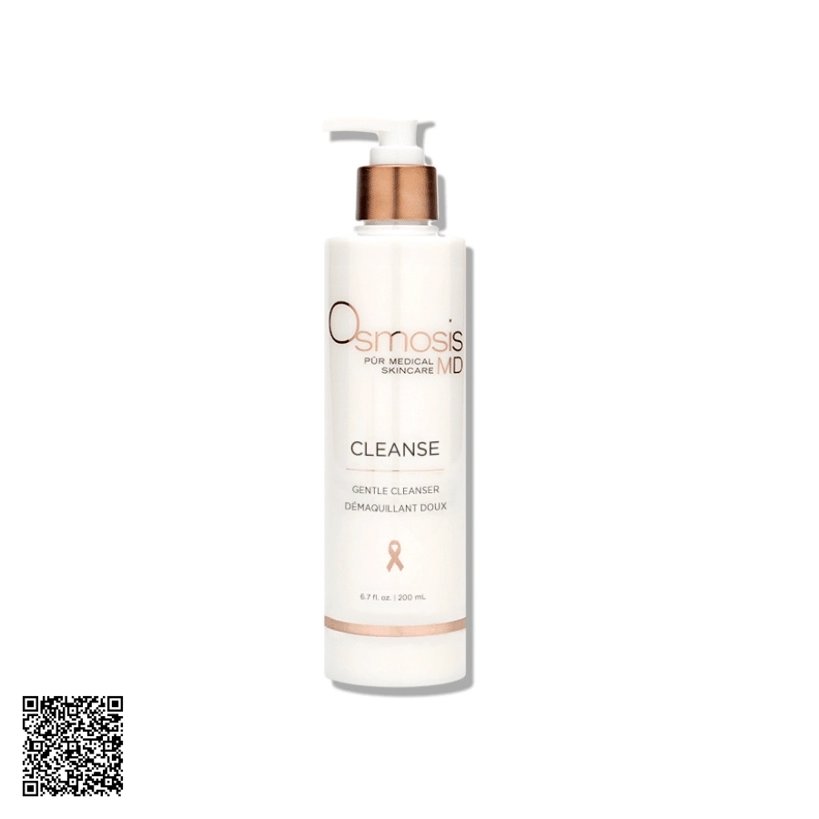 Sữa Rửa Mặt Osmosis Beauty Dịu Nhẹ Cleanse Gentle Cleanser từ Hoa Kỳ 200ml