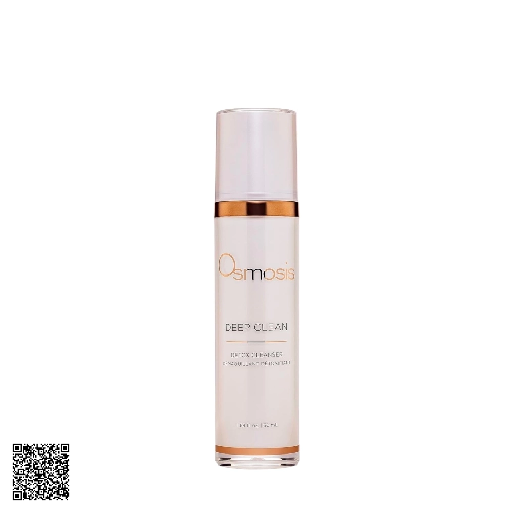 Sữa Rửa Mặt Osmosis Beauty Thải Độc Sạch Sâu Deep Clean Detox Cleanser từ Hoa Kỳ 50ml