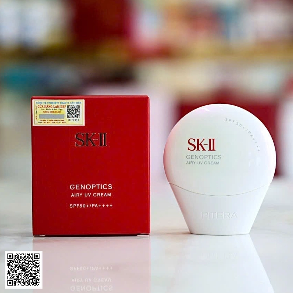 SK-II GenOptics Airy UV Cream Kem Chống Nắng Dưỡng Da Sk-ii Nhật Bản 30g