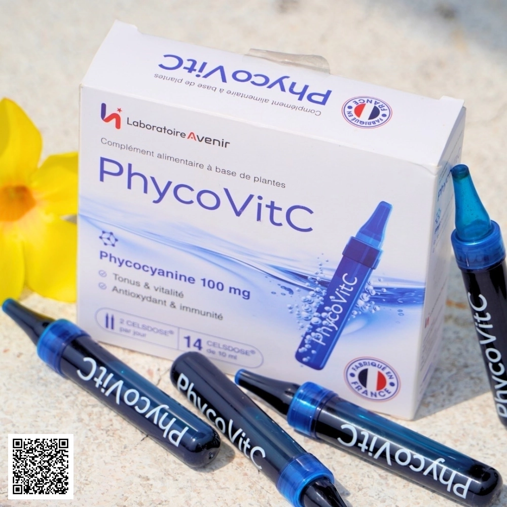 Laboratoire Avenir PhycovitC Tinh Chất Tảo Tươi Pháp 10ml x 14 ống