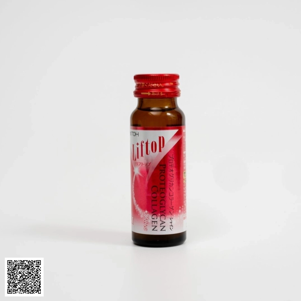Itoh Kanpo Liftop Proteoglycan Collagen Shine Chăm sóc da chuyên biệt hộp 50ml x 10 chai từ Nhật Bản