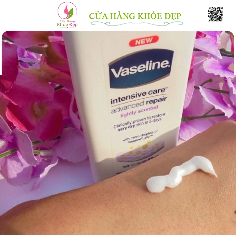 Sữa Dưỡng Thể Vaseline Intensive Care Advanced Repair