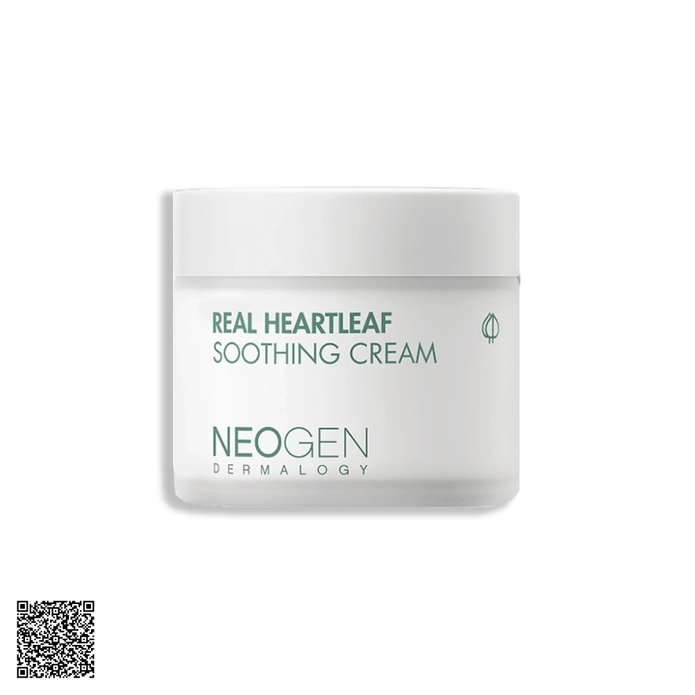 Kem Dưỡng Neogen Dermalogy Real Heartleaf Soothing Cream Làm Dịu, Phục Hồi Cho Da Nhạy Cảm 80g từ Hàn Quốc