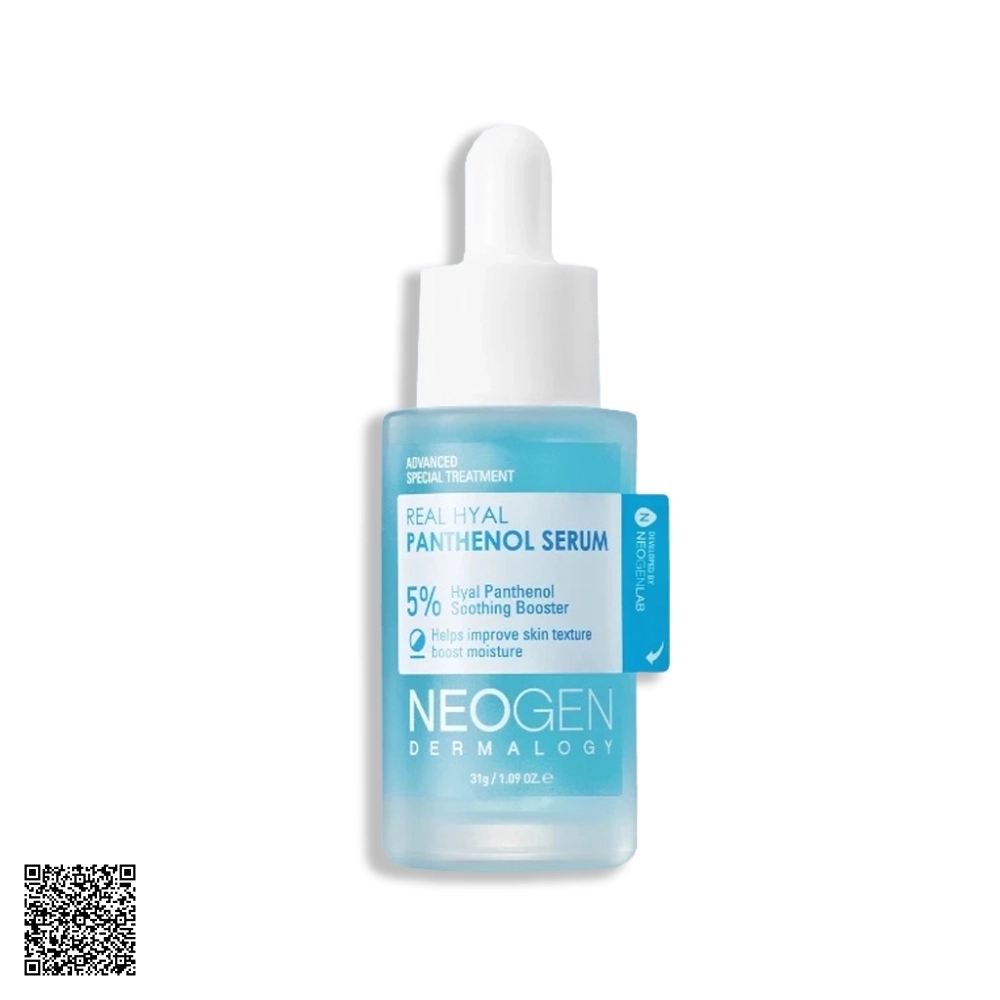 Tinh Chất Neogen Dermalogy Real Hyal Panthenol 5% Serum Cấp Ẩm Phục Hồi Da 3 Tác Động 32g từ Hàn Quốc