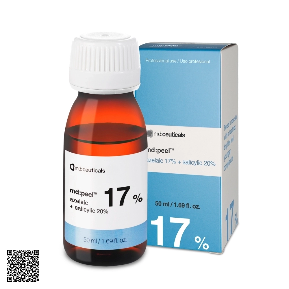 md:ceuticals md:peel Azelaic 17% + Salicylic 20% Làm Sạch Sâu Và Kiểm Soát Mụn 50ml từ Anh