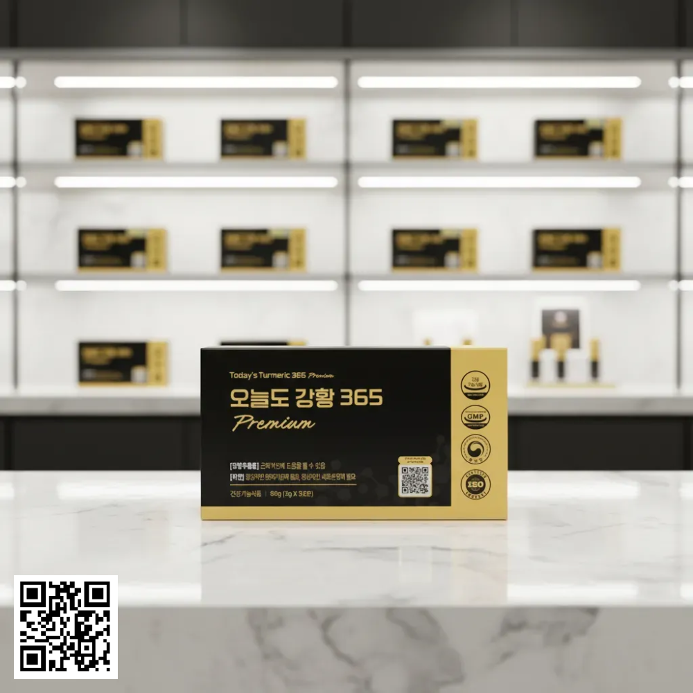 Tinh Nghệ Nano Today Turmeric 365 Premium Hộp 32 Ống Từ Hàn Quốc