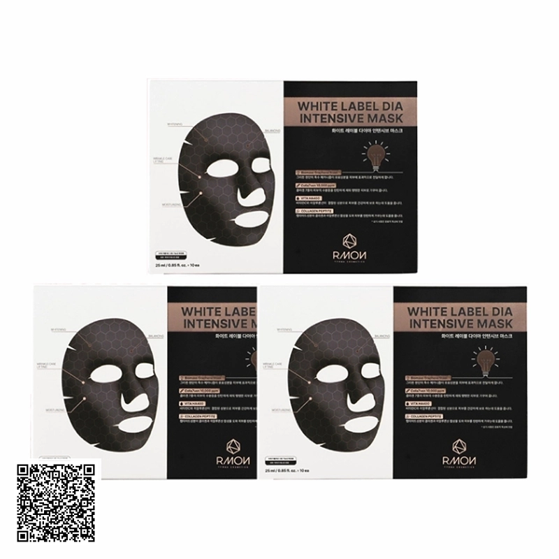 Mặt Nạ Rmon White Label Dia Intensive Mask Dưỡng Da Chuyên Sâu 25ml x 10 Miếng Từ Hàn Quốc