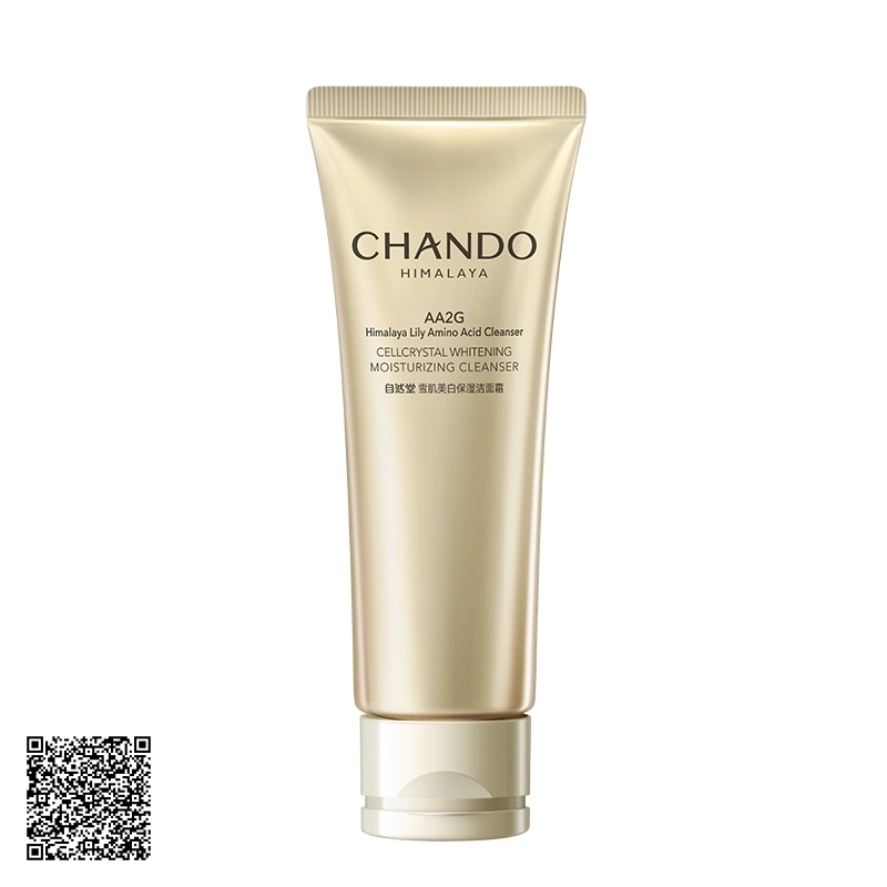 Sữa Rửa Mặt CHANDO Himalaya CellCrystal Whitening Moisturizing Cleanser Dưỡng Trắng Và Cải Thiện Da 120g Từ Trung Quốc