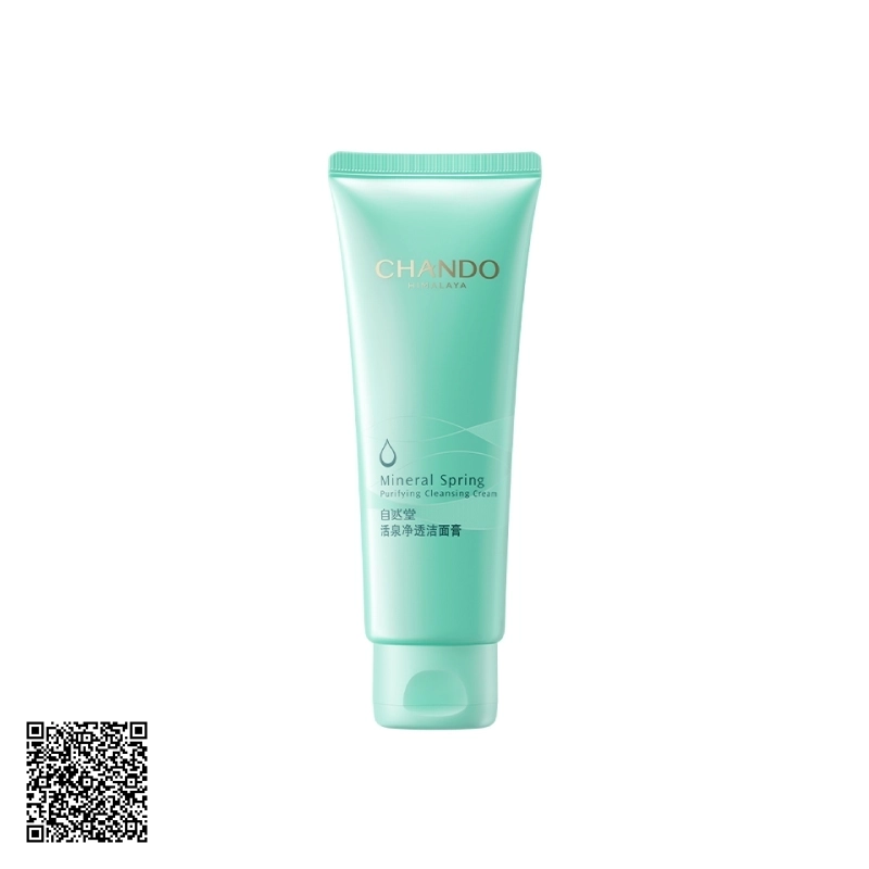 Kem Làm Sạch CHANDO Himalaya Mineral Spring Purifying Cleansing Cream Cấp Ẩm Chuyên Sâu 125g Từ Trung Quốc