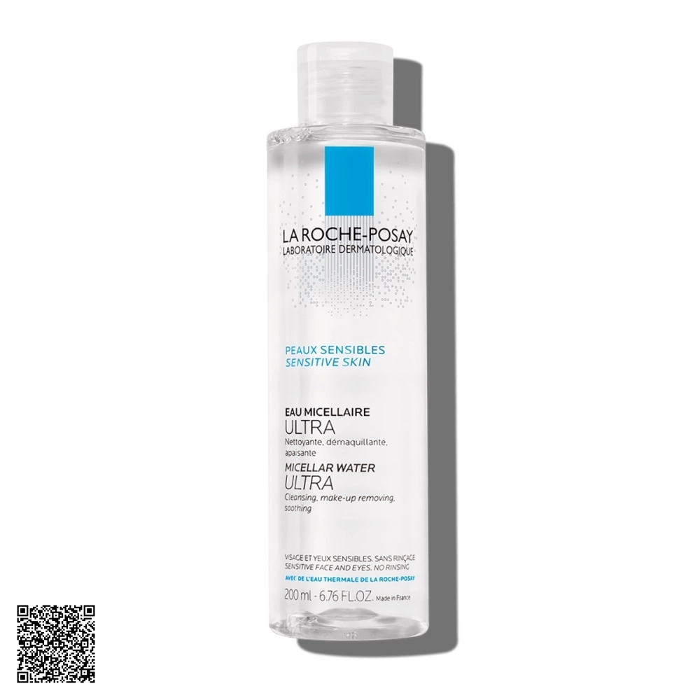 Nước Tẩy Trang La Roche-Posay Micellar Water Ultra Sensitive Skin Cho Da Nhạy Cảm 200ml Từ Pháp
