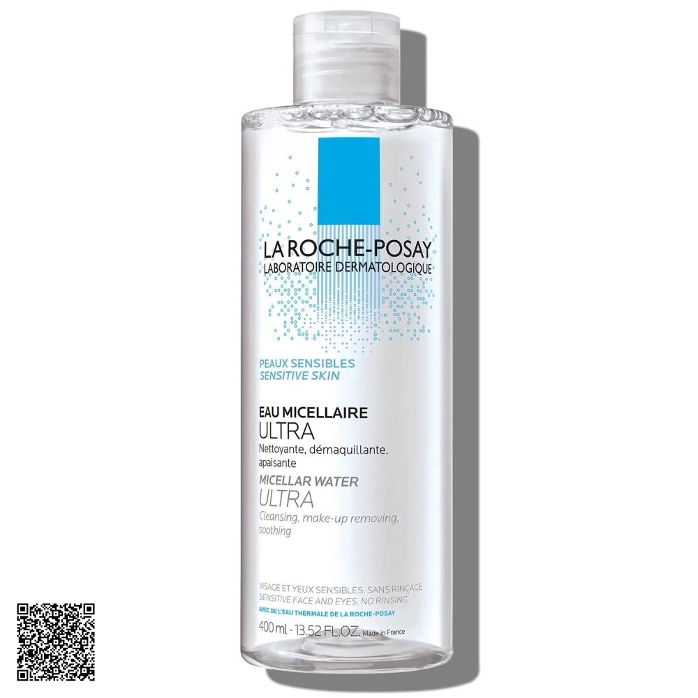 Nước Tẩy Trang La Roche-Posay Micellar Water Ultra Sensitive Skin Cho Da Nhạy Cảm 400ml Từ Pháp
