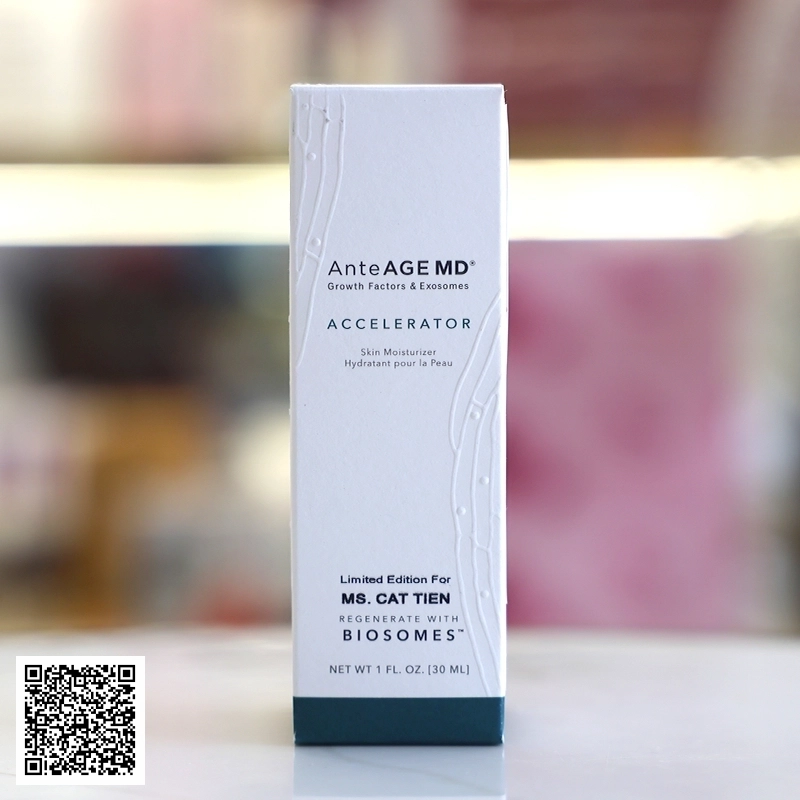 Kem Dưỡng Ẩm AnteAGE MD Biosome Accelerator Làm Dịu, Trẻ Hóa Da Từ Hoa Kỳ 30ml