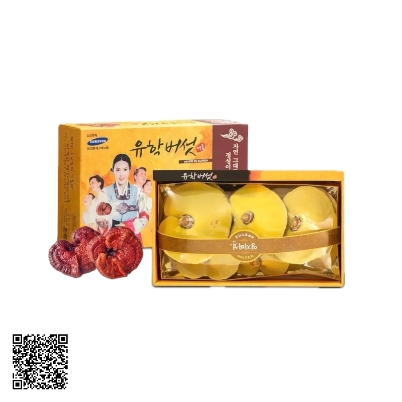 Nấm Linh Chi Đỏ Samsung Cô Gái Geumsan Hàn Quốc Hộp 1kg