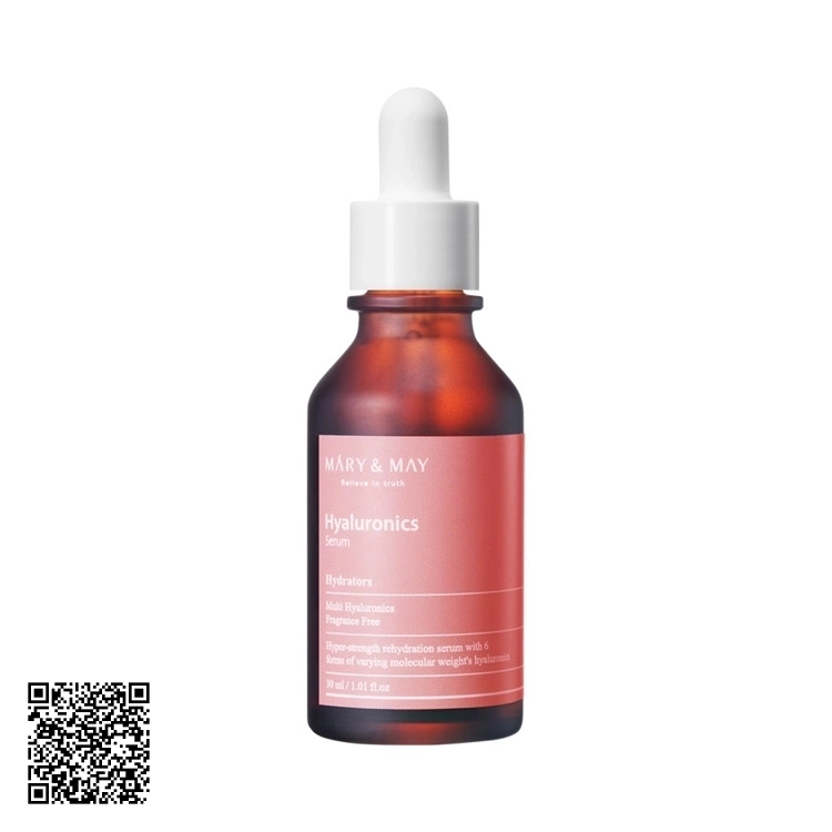 Tinh Chất Dưỡng Ẩm Mary&May Hyaluronics Serum 30ml Hàn Quốc
