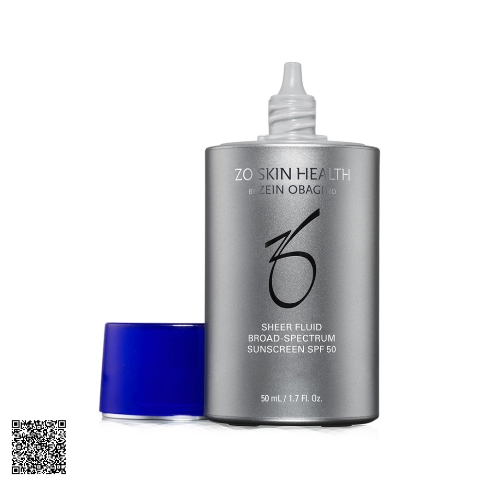 ZO® Skin Health Sheer Fluid Broad Spectrum Sunscreen SPF 50 Kem Chống Nắng Từ Mỹ 4ml x 6 Ống