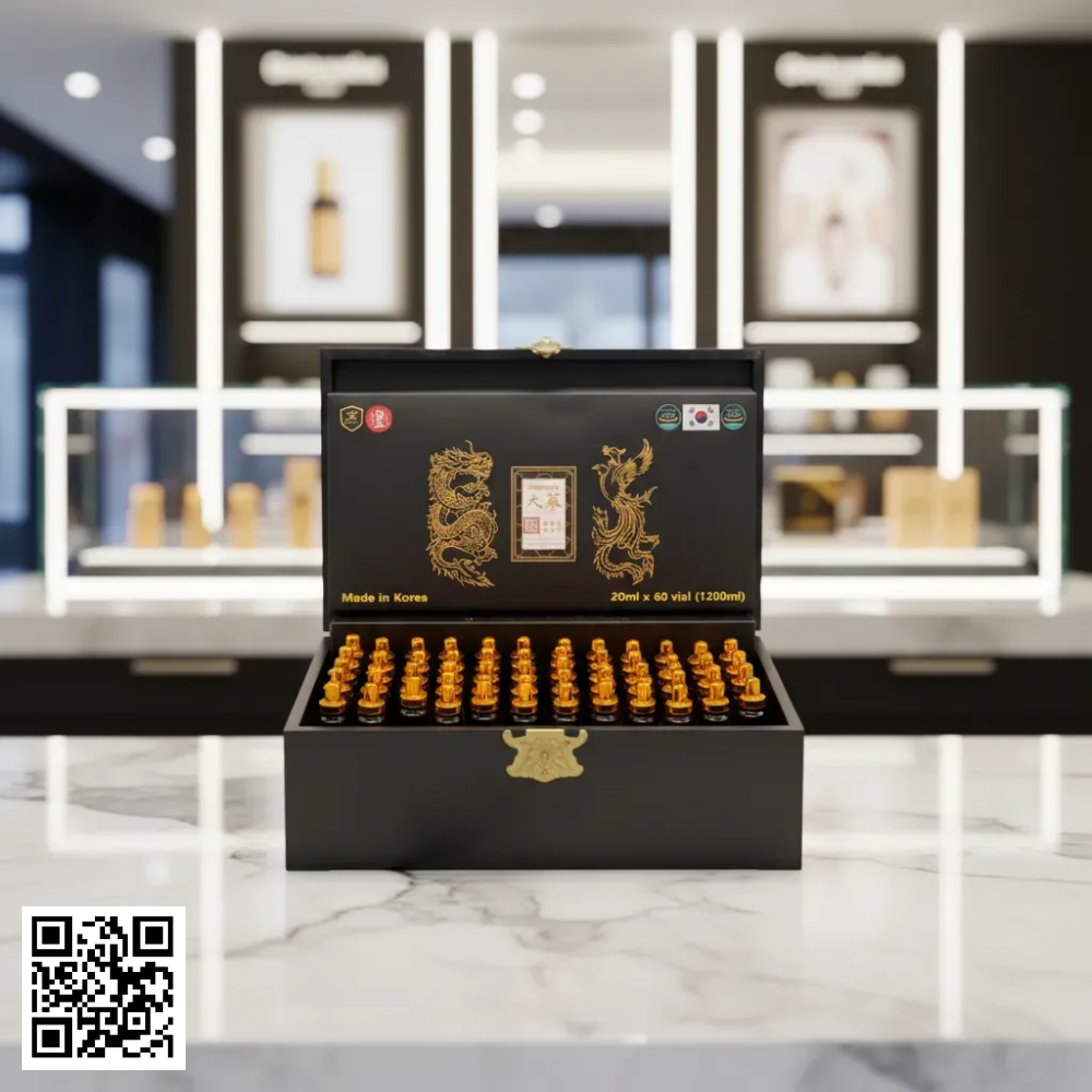 Ginseng King Hwangjin Liquid Gold Tinh Chất Hồng Sâm Đông Trùng Hoàng Đế