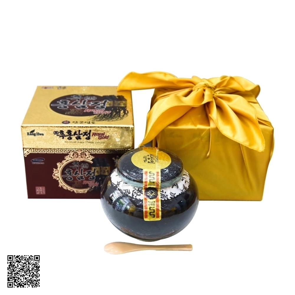 Cao Hắc Sâm Kanghwa Black Red Ginseng Royal Gold 1Kg