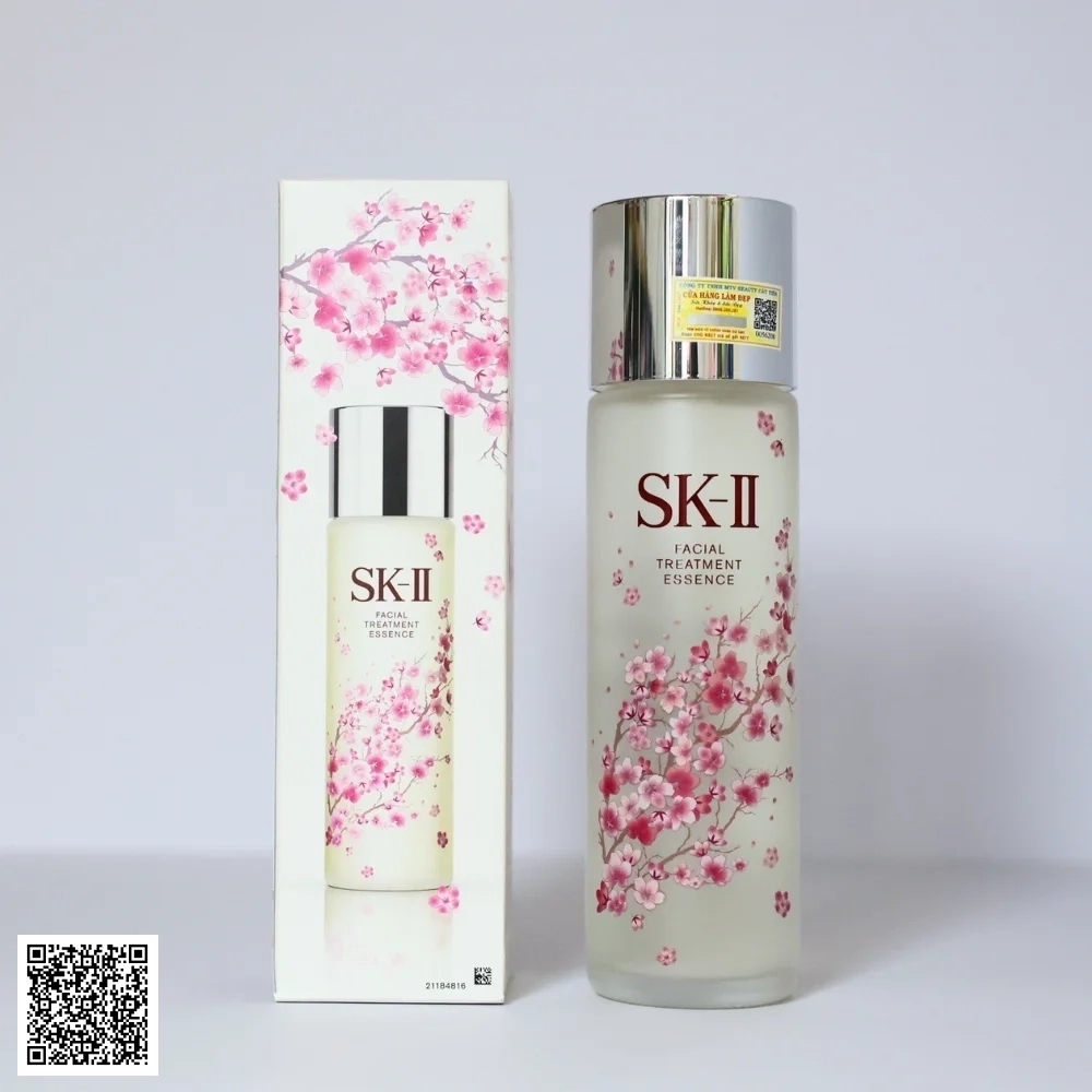 SK-II Facial Treatment Essence Sakura Limited Edition Nước Thần SKII Dưỡng Da Nhật Bản 230ml