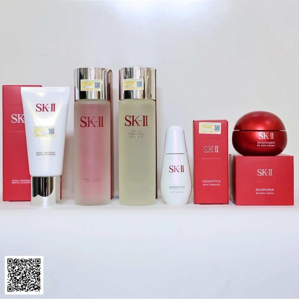 Bộ SK-II Genoptics Spot Chống Lão Hóa, Trị Nám 5 Sản Phẩm Full-size Nhật Bản