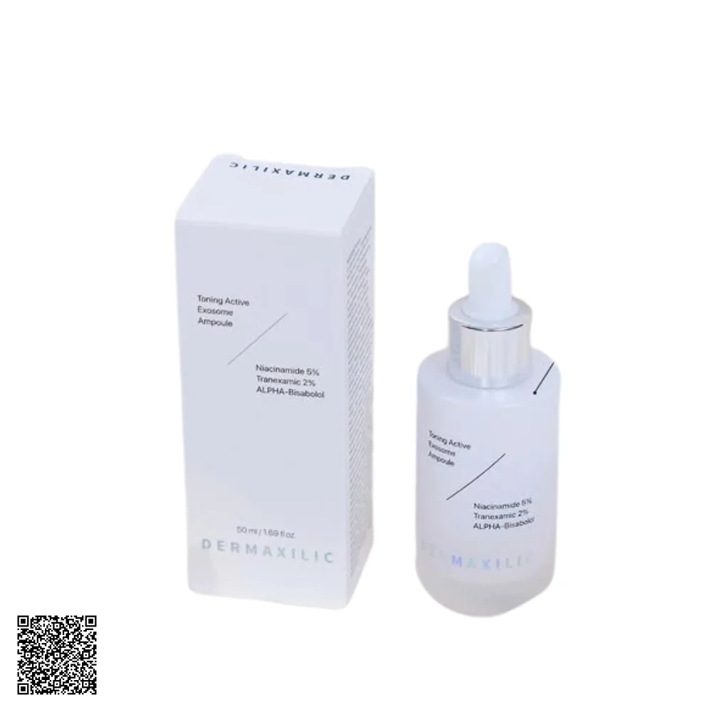 Dermaxilic Toning Active Exosome Ampoule Tinh Chất Dưỡng Sáng, Phục Hồi Da Hàn Quốc 50ml