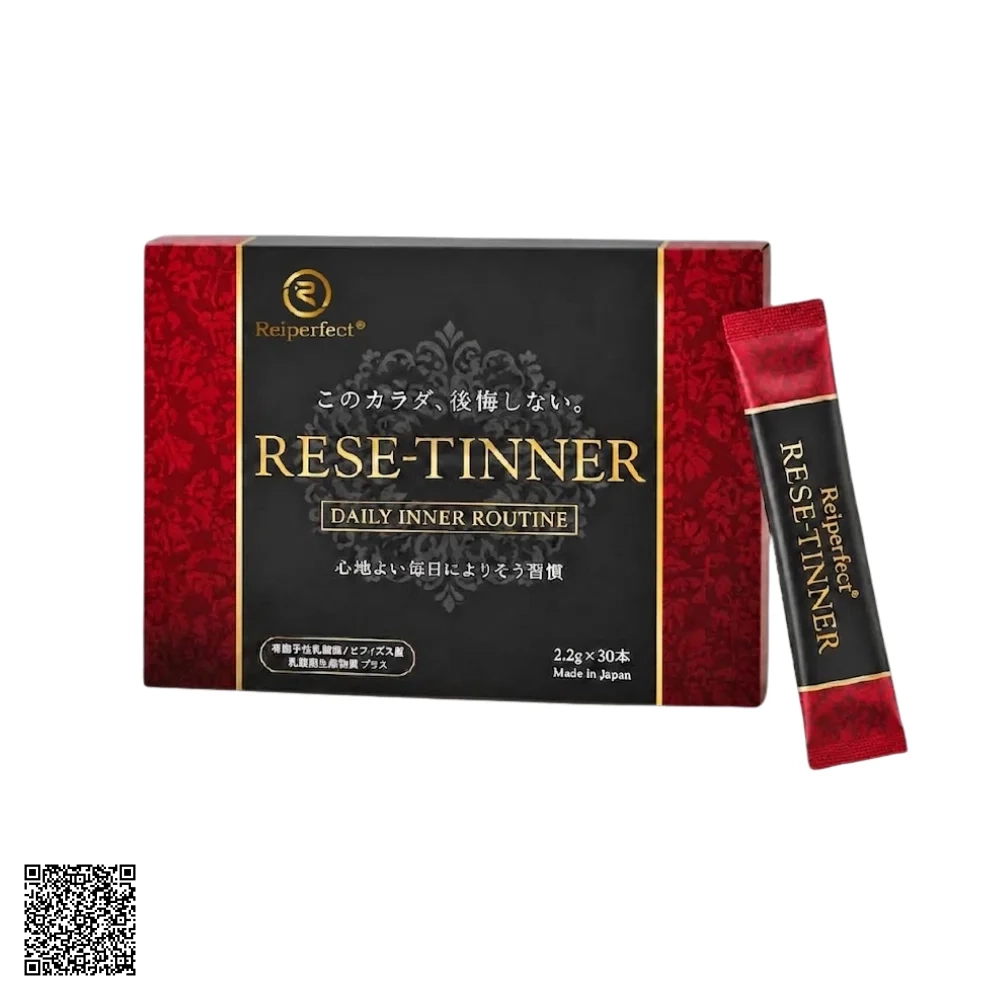 Reset Inner Daily Inner Routine Renolife Bột Uống Men Vi Sinh Giảm Cân Detox Thanh Lọc Cơ Thể Nhật Bản Hộp 30 Gói