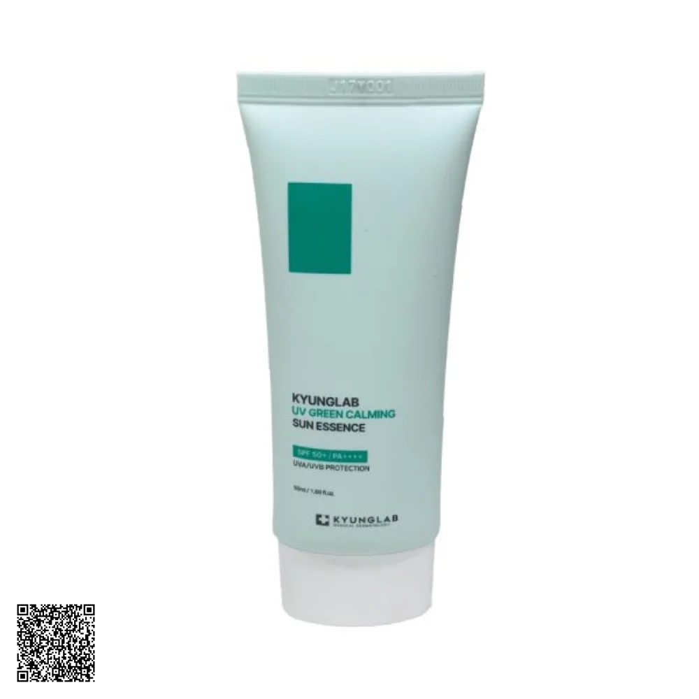 Kem Chống Nắng KyungLab UV Green Calming Sun Essence Làm Dịu Da, Hiệu Chỉnh Da Ửng Đỏ Hàn Quốc 50ml