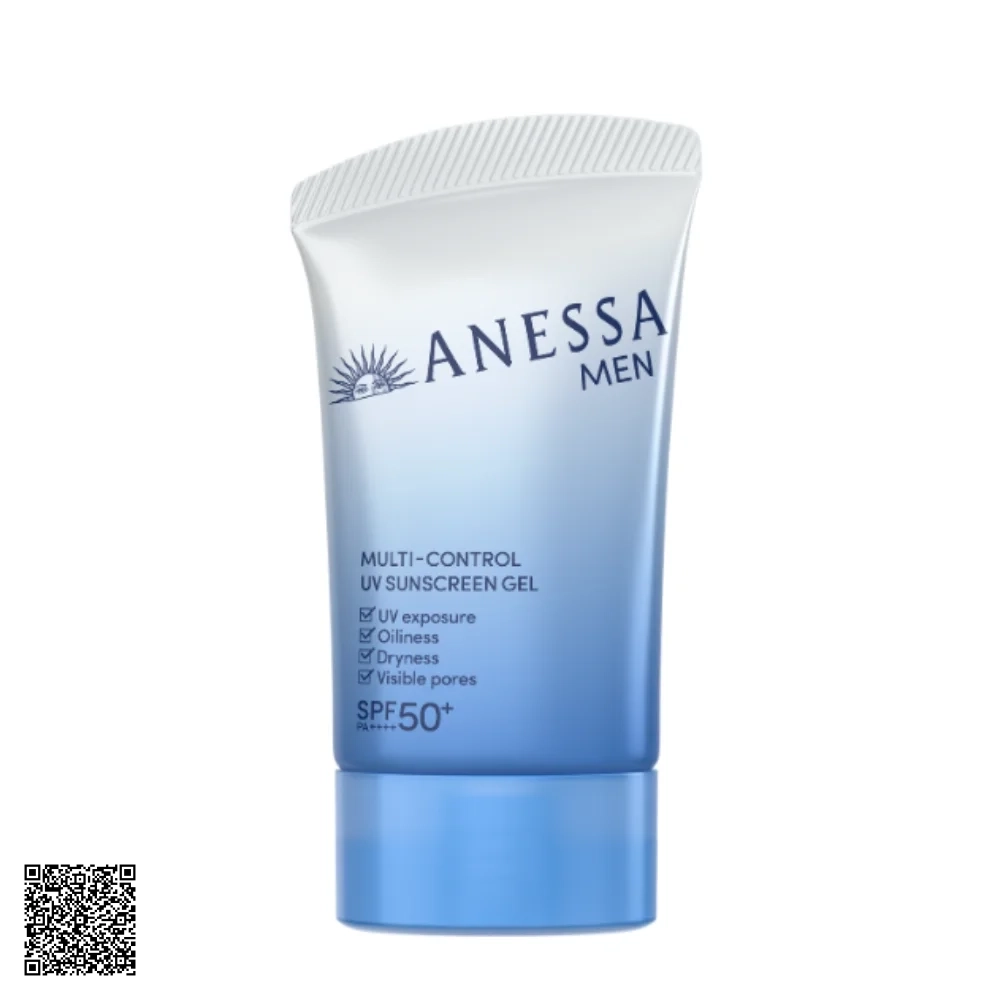 Gel Chống Nắng Anessa Perfect UV Sunscreen Skincare Gel NA SPF50+ PA++++ Dưỡng Da, Kiềm Dầu Đa Năng Dành Cho Nam Nhật  40g