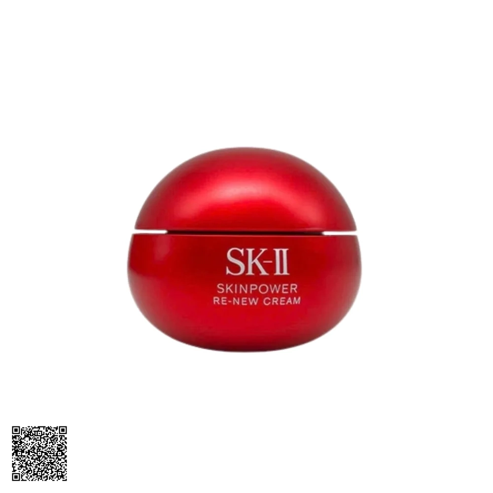 SK-II Skinpower Re-new Cream Kem Dưỡng SK-II Dưỡng Ẩm Chống Lão Hóa Trắng Da Nhật Bản Mini 15g