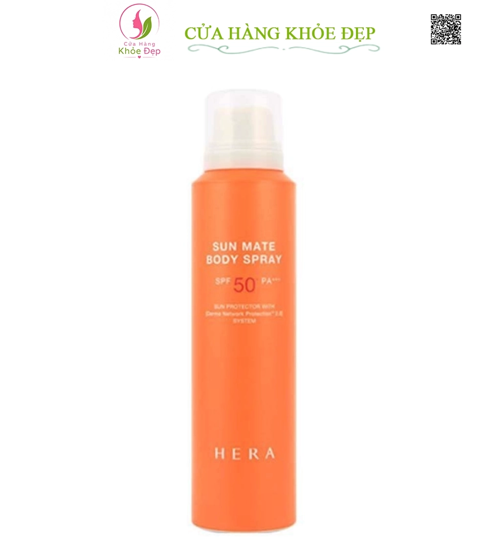 Xịt Chống Nắng Hera Sun Mate Body Spray PF50+/PA+++