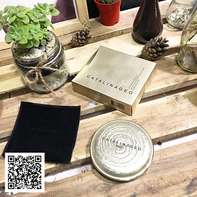 Phấn Phủ Siêu Mịn Catalina Geo Pact