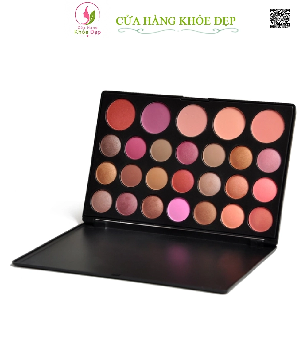Bộ Phấn Mắt Má Hồng 26 Màu Palette 26 Shadow Blush