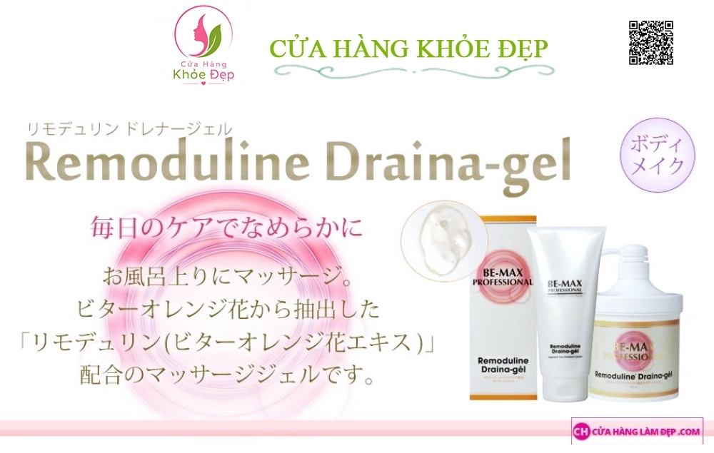 Gel Massage Tiêu Mỡ Be-Max Remoduline Draina