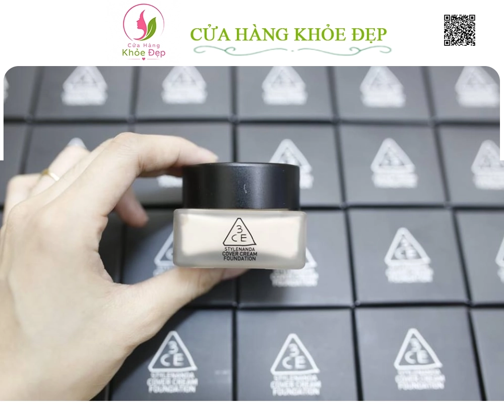 Kem Nền 3CE Style Nanda Cover Cream Foundation
