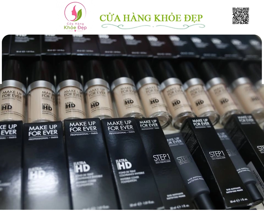 Kem Nền Siêu Mịn Make Up For Ever Ultra HD Foundation